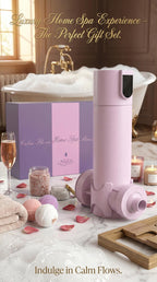 Bath Jet Spa for Bathtub, Rechargeable Cordless Portable Bathtub Jet for Tub with Vacuum Suction Lock, Jet and Bubble Mode, Gift Set