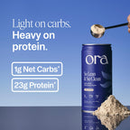 Ora Organic Plant-Based Protein Powder - 23g Protein for Women and Men - Vanilla Flavor 20 Servings, Vegan, Clean Protein, Third-Party Tested, Gluten-Free - 20 Servings