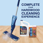 Bona Hardwood Floor Cleaner Refill, 128 fl oz, Unscented, Refill for Spray Mops and Bottles, Residue-Free Floor Cleaning Solution for Wood Floors