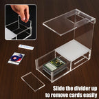 Clear Acrylic Sleeved MTG Cards Scanner Stand, Photo Stand, Trading Card Scanstand Compatible with Manabox, TCGplayer App, Sleeved and Unsleeved Cards Accessories