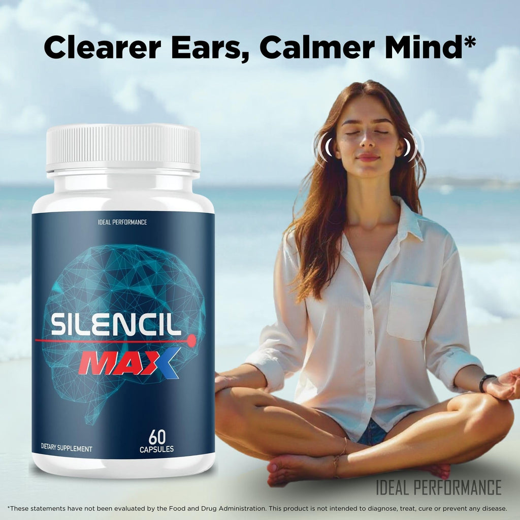IDEAL PERFORMANCE (5 Pack) Silencil Tinnitus Max Supplement Pills Silencio Silencile (300 Capsules)