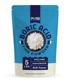 Ecoxall Bulk Boric Acid, 99.9% Pure, Fine Powder, 5 lbs