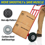 10x3.00-4 Flat Free Tire, 10" Heavy Duty Replacement Tire and Wheel Assemblies, Compatible Cosco Hand Trucks and Trolley Carts, 5/8" Axle Bore Hole, 2.2" Offset Hub, 2-Pack