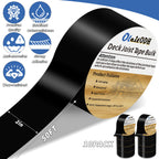 Oleitodh 10 Rolls Joist Tape Decks Bulk Flashing Tape for decking 2 Inch x 50' Weatherproof Butyl Sealant Deck Tape Joist-Beam Joist Tape for Wood Joists Decks Roof