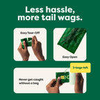 Earth Rated Dog Poop Bags on Refill Rolls, 600 Bags, Unscented