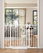 Cideny Baby Gate Auto Close, 29"-40" Dog Gate Indoor for Stairs & Doorways