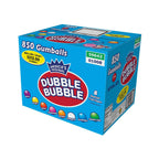 GUMBALLS - 1" Dubble Bubble Concord Assorted 850 Count with Free Display for Vending Machine