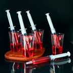 JOLLY PARTY 40Pack Jelly Shot Syringes, 1.5 oz Jelly Shot Syringe With Caps