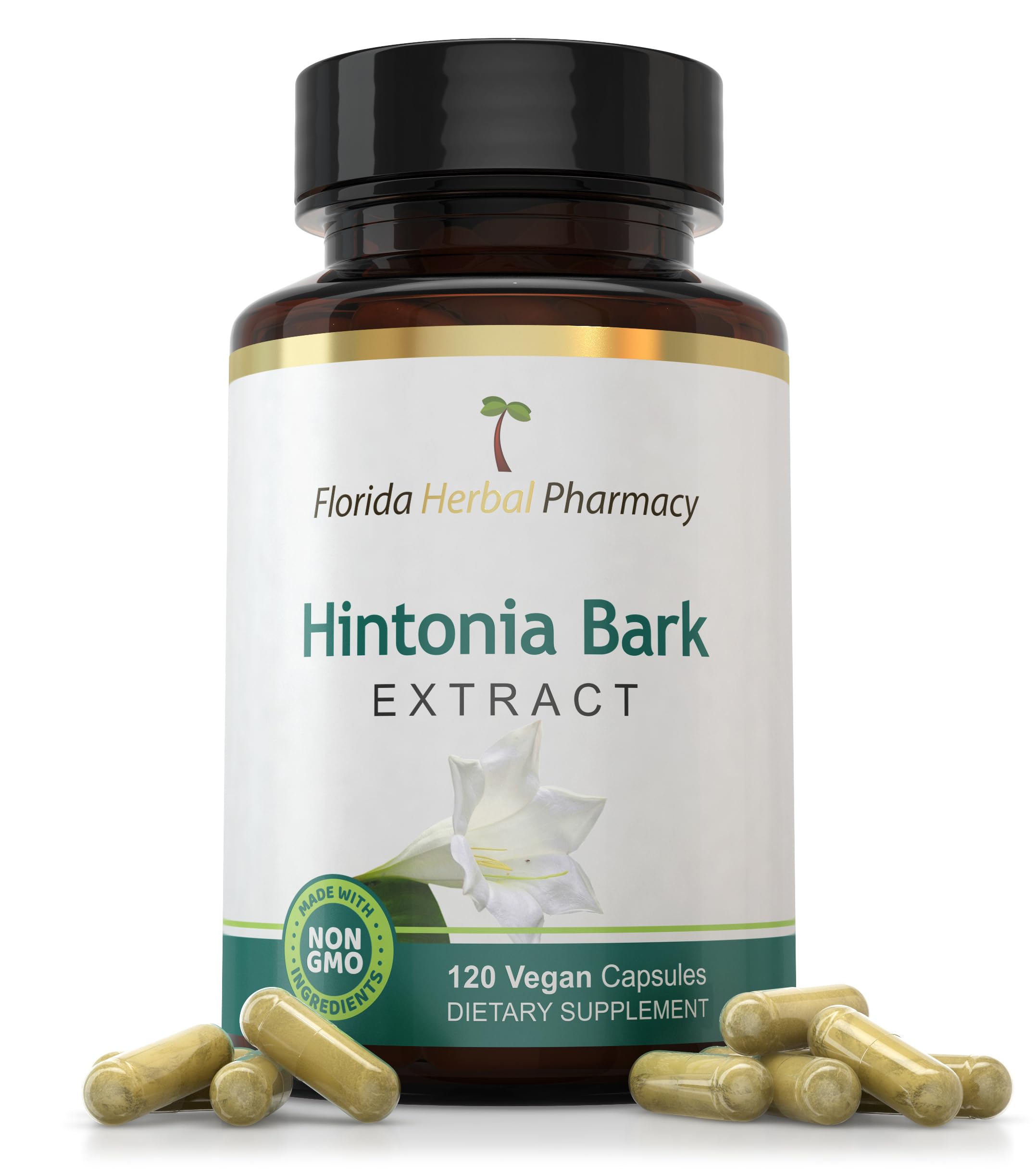 Florida Herbal Pharmacy, Hintonia Latiflora Extract Capsules 10:1 (120 Capsules) Pack of 1