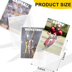 Kitoyz 10000 Counts Card Sleeves Top Loaders for Trading Cards, Penny Soft Sleeves Clear Baseball Card Sleeve Protectors Fit for Sports, Football, Game Cards