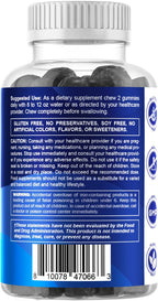 Vitamatic Iron Gummies Supplement for Women & Men - 20mg Serving - 60 Vegan Gummies - Great Tasting Iron Gummy Vitamins with Vitamin C (60 Count (Pack of 2))