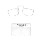 Noble Small Reading Glasses (3 Pack) - Rimless Readers with 3 Wallet Credit Card Holders and 1 Cell Phone Case - Pocket Magnifying Cheaters for Men and Women (+1.50)