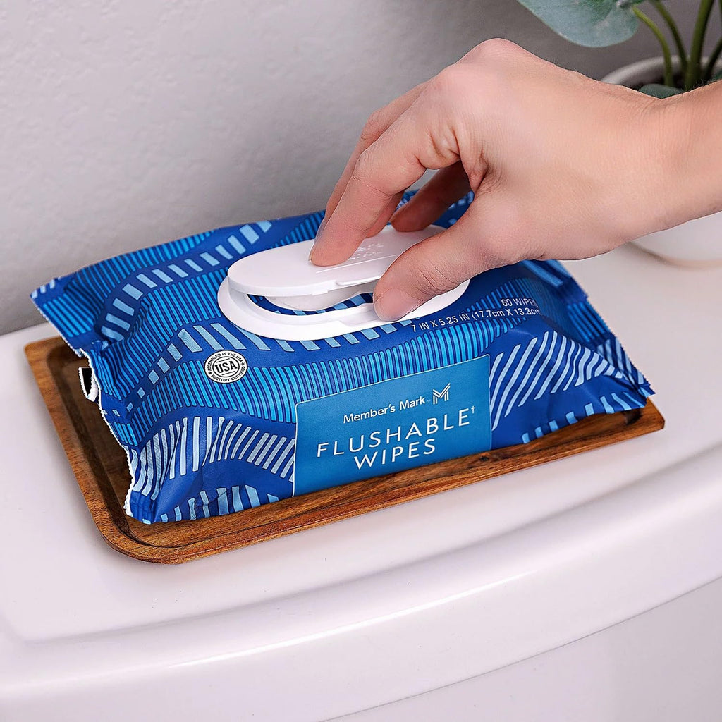 Member's Mark Flushable Wipes (9 pk, 540 wipes)