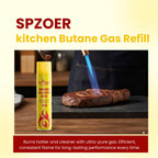 Spozer 36 Pack Torch Lighter Gas Refill Butane Universal Fluid Fuel Ultra Refined 300ml 10.14 Oz (3 Box)