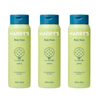 Harry's Body Wash Shower Gel for Men - Grove Scent - (3 Pack) 16 fl oz - Sensitive Skin Body Wash - No Parabens, Sulfates, or Dyes
