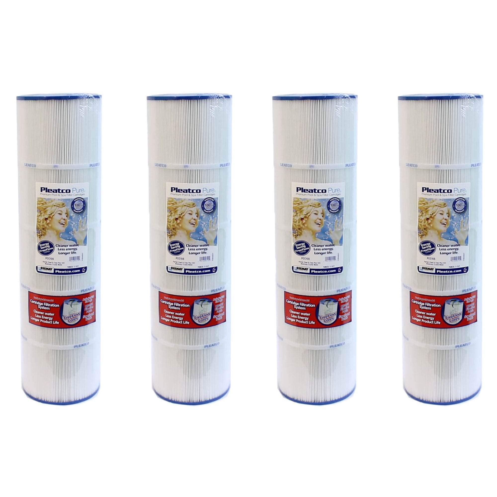 Pleatco PCC105-PAK4 Replacement Cartridge for Pentair Clean and Clear Plus 420, Pack of 4 Cartridges