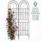 Suteck Garden Trellis for Climbing Plants Outdoor, 71” H x 20” W, 2 Pack
