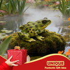 Sunthus Frog Garden Decor Resin Statue Toad for Outside