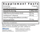 Allergy Research Group Zen Adapt - 200 mg L-Theanine, 125 mg Ashwagandha & 550 mg GABA - Supports Stress Response and Calmness - Vegetarian Capsules - Hypoallergenic Formula - 30 Servings - 60 Count