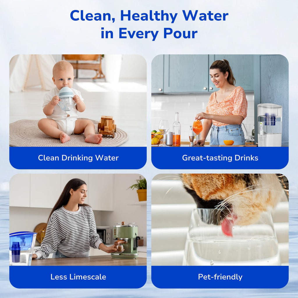 Fil-Fresh 3-Pack PURWater Filter Replacement, PURPlus Water Pitchers and Dispensers, Replace PPF900Z, NSF Certified, Advanced Version