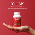 VitalBP - 2 Pack - Support for Normal Blood Pressure - Supports Blood Flow & Arteries - with CoQ10, L-Citrulline, and K2 & D3-60 Capsules