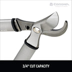 Corona Tools Forged Steel ClassicCUT Bypass Hand Pruner – 3/4-inch Cut Capacity Heavy-Duty Garden Pruning Shears for Tree, Shrub & Plant Trimming