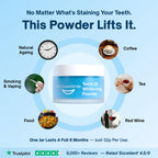 MySweetSmile Teeth Whitening Powder – 6 Month Supply – Removes Years of Coffee, Tea, Smoking & Ageing Stains – Dentist-Approved & Enamel-Safe – IndyBest Award-Winning Whitener – Fresh Mint Flavour