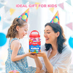 JoyCat Magnetic Letters and Numbers, Uppercase and Lowercase Alphabet Fridge Magnets, Preschool Educational Learning Plastic ABC 123 Colorful Toy Set, Math Symbols for Toddlers, Kids (104 PCS)