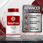 (3 Pack) Hemo Prime Capsules - Official HemoPrime Supplement Pills with Premium Ingredients, Advanced Formula Support for Overall Health & Wellness Reviews (180 Capsules)
