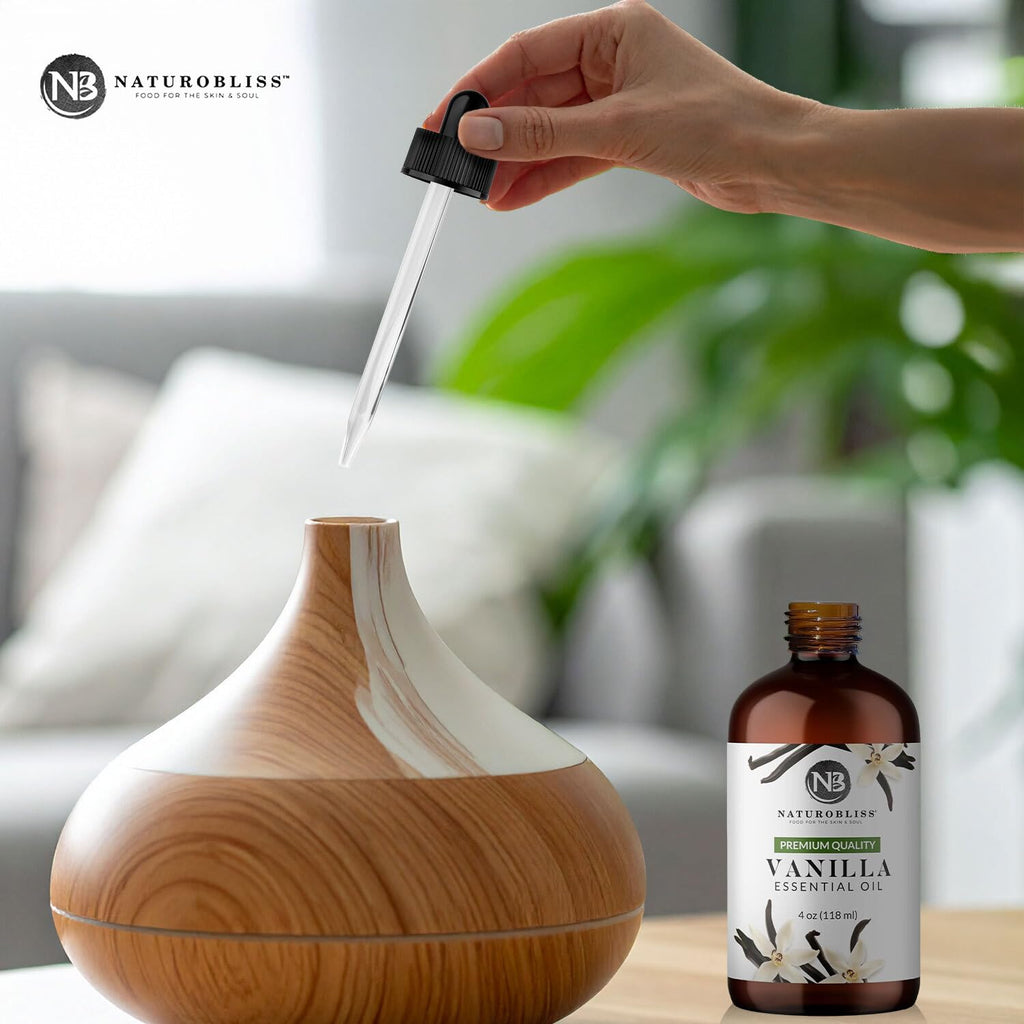 NaturoBliss Vanilla Essential Oil (4oz) Premium Quality
