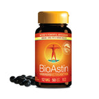 Nutrex Hawaii BioAstin Hawaiian Astaxanthin - 12mg, 50 Softgels - Farm-Direct Premium Antioxidant Supplement to Support Eye, Skin, Joint & Immune System Health - Non-GMO & Gluten-Free