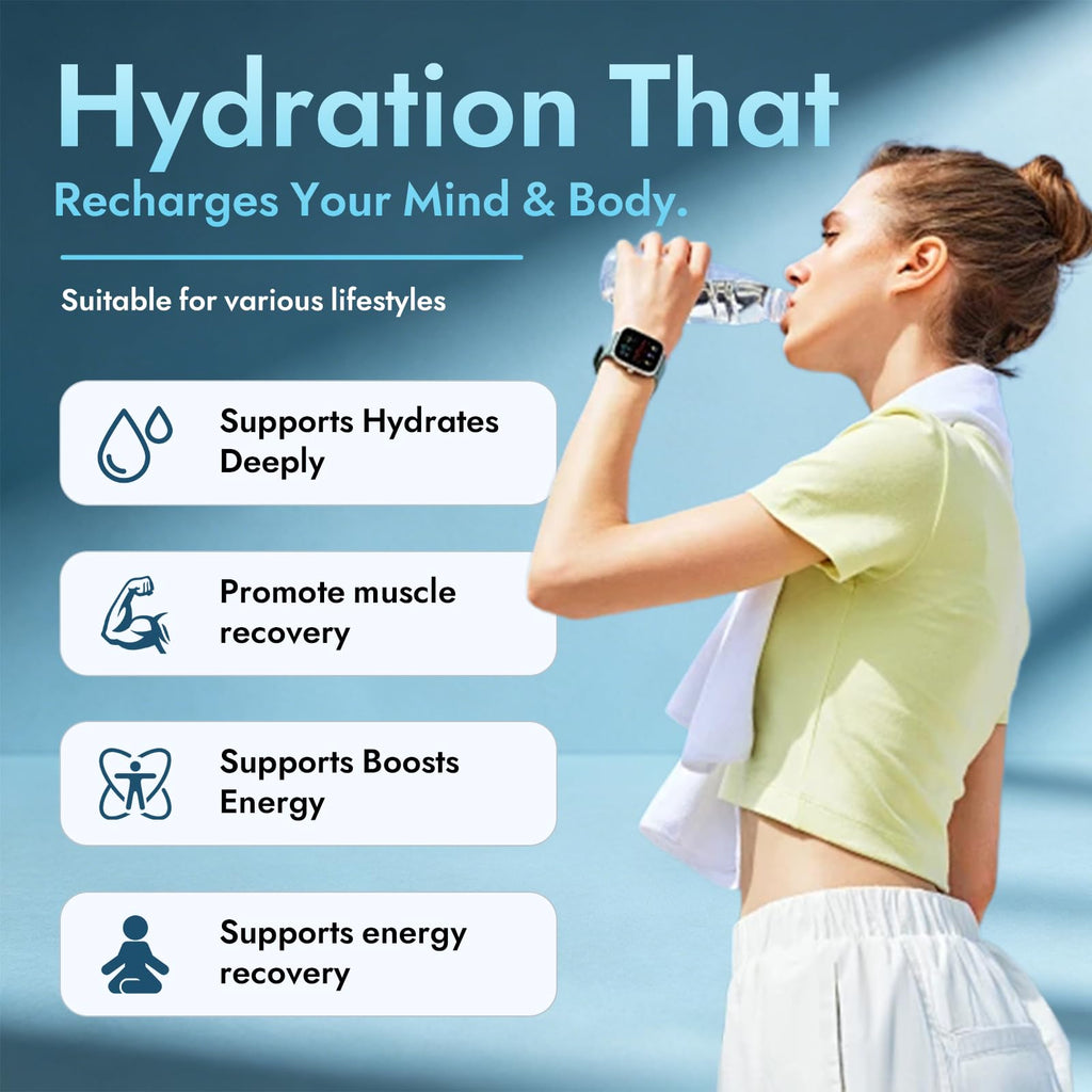 Ethris Primecell H2 Molecular Hydrogen Tablets- Effervescent H2 Tablets for Drinking Water，Portable Molecular Hydrogen Water Tabs - Dissolves in 12–16 fl oz Water，30 Count