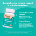 Renzo's Roll Call Immunity - Dissolvable Kids Immune Support Supplement with IMMUSE Postbiotic, Sugar-Free Kids Vitamins, 30 Orange-Flavored Melty Tabs