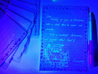SCStyle Invisible Ink Pen 28Pcs With UV Light Party Favors for kids,Spy Pen