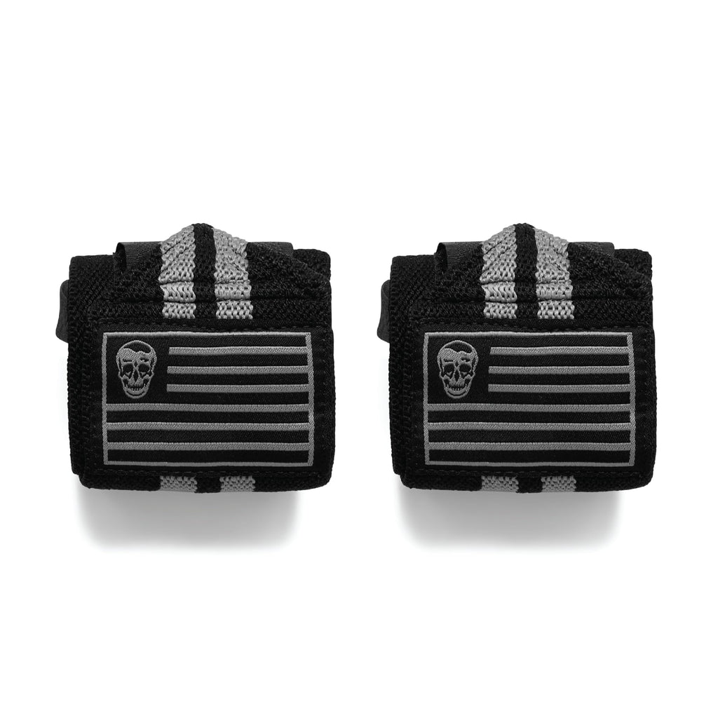 Gymreapers Weightlifting Wrist Wraps (Competition Grade) 18" Professional Quality Wrist Support with Heavy Duty Thumb Loop - Strength Training, Bodybuilding