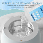 Ultrasonic Retainer Cleaner Solution for Ultrasonic Denture Cleaner-Professional Cleaning of Retainers, Invisible Aligners, Mouth Guards, Night Guards, Remove Odors, Discoloration & Stains 32oz