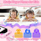 Kids Smart Phone for Girls Toys, Gifts for 3-10 Year Old Girls Boys Pink