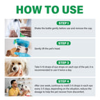 asomooh Cataract Drops for Dogs, Dog Eye Drops, Improve Vision Clarity, Improve Eye Vision and Cataracts(2 x 10 mL)