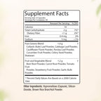 NUU3 Nature’s Superfuel - Fruits & Veggies Capsules for Men & Women - Nutritional Support for Immunity, Wellness, Active Lifestyle & Gut Health - Vitamins Minerals & Antioxidants - 120 Capsules
