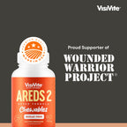 VisiVite AREDS 2 Sugar-Free Eye Vitamins - Alternative to Lutein Gummies for Eyes - Lutein for Eye Health - Premium Sugar-Free Eye Vitamins - Eye Care Supplements for Adults (Chewable Tablets)