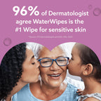 WaterWipes Adult Care Sensitive Body & Intimate Hygiene Wipes, 720 Wipes (24 Packs), Extra Large Textured, 99.9% Water-Based, For Everyday Personal Uses