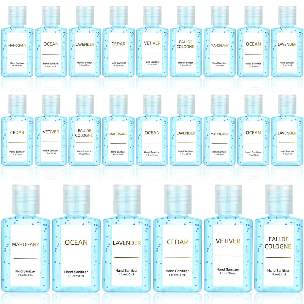 24 Pack Mini Hand Sanitizer Bulk Travel 1oz Ocean Sea You Soon Baby Shower