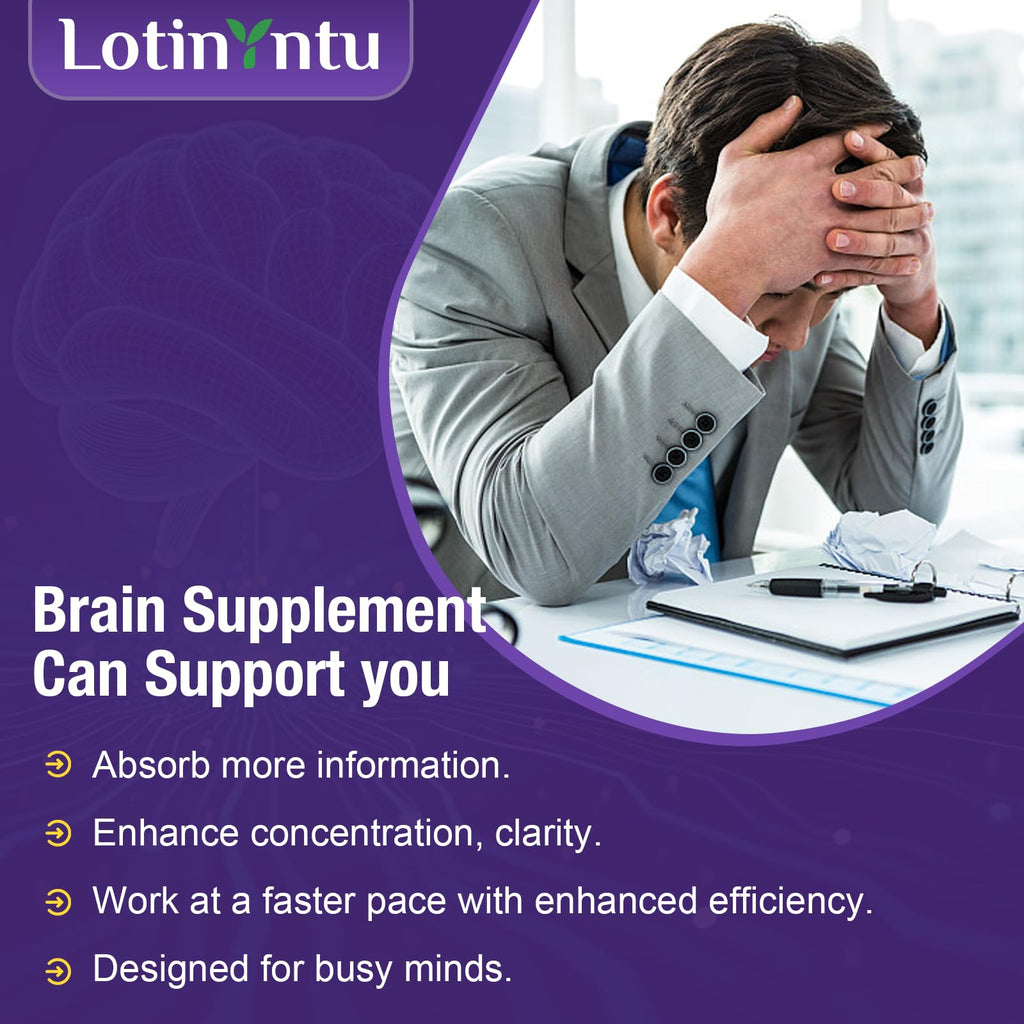 2 Pack 32 in 1 Liposomal 3500MG+ Alpha GPC Brain Focus Gummies,with Omega-3 DHA+EPA,Lutein Zeaxanthin and Caffeine etc for High Absorption for Focus & Memory Support, Immune Boost