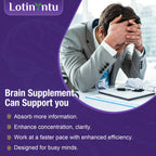 2 Pack 32 in 1 Liposomal 3500MG+ Alpha GPC Brain Focus Gummies,with Omega-3 DHA+EPA,Lutein Zeaxanthin and Caffeine etc for High Absorption for Focus & Memory Support, Immune Boost
