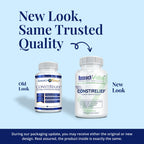 Research Verified ConstiRelief - The best Supplement for Constipation Relief on the market - with L. Acidophilus for long term health and prevention. 100% back guarantee! (Pack of 3)