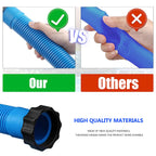 1-1/2 Inch × 20 Inch Accessory Pool Pump Replacement Hose for Intex Sand Filter Pumps & Saltwater Systems 26371CA 26371EH 28647EG (1, 20inch)