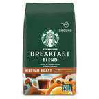 Starbucks Ground Coffee, Breakfast Blend, 28 oz