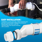 Salt Cell 2" Union Connector Kit Replacement for Hayward Salt Chlorine Generator, GLX-Cell-Union for Hayward AquaRite turbo cell T-3 T-15 Union, for Hayward Salt Cell Coupling Pool and Spa Pump Part