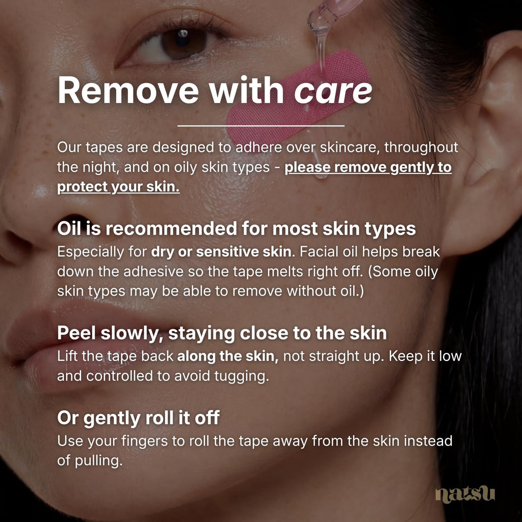 Overnight Anti Wrinkle Patches for Women - Japanese Face Tape for Forehead, Smile Lines - Pre-Cut Kinesiology Face Tape in 2 Sizes - Hypoallergenic, Skin Safe, Latex-Free - 1 Month Supply