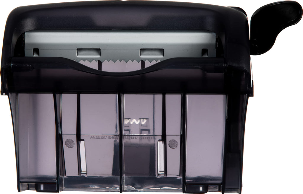 San Jamar Element Paper Towel Dispenser, Manual Lever Roll Storage Solution for Bathroom and Kitchen, 12.75" x 12.5" x 8.5", 1 Count, Black Pearl